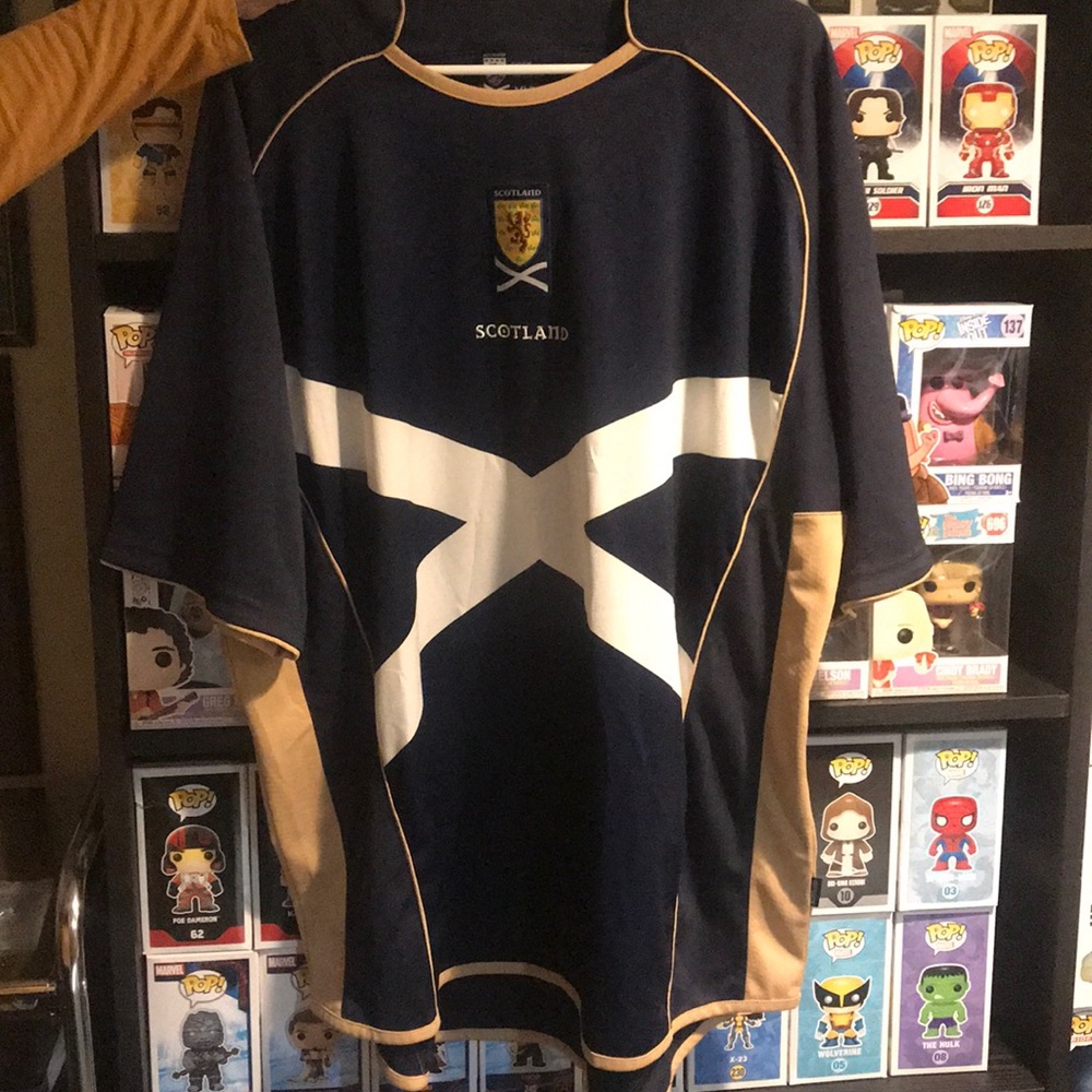 Official Scotland Soccer Jersey